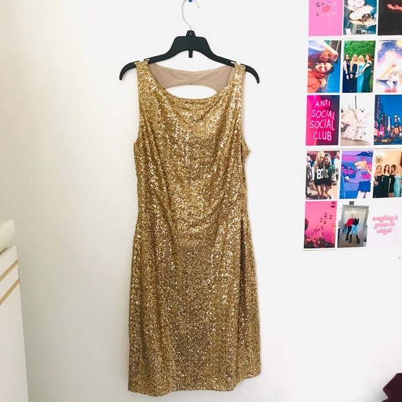 Lauren Ralph Lauren Dresses & Skirts - Women’s gold sparkle dress